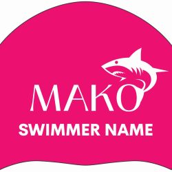MAKO Long Distance Award Swim Cap