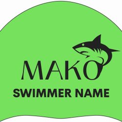 MAKO Open Water Swim Cap